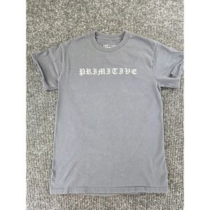 Primitive Skateboarding Mens Small Pitbull Built Stronger Graphic T-Shirt Black